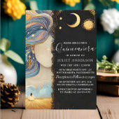 Invitation Nous Dark Fun Star Prom Starry Night Sky Quinceane