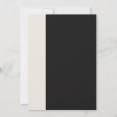 Invitation Nous faisons acrylique asiatique épaisse Fête des  (Dos)