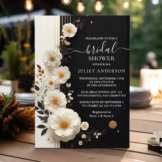 Invitation Nous faisons acrylique asiatique épaisse Fête des 