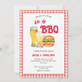 Invitation Nous faisons barbecue barbecue nuptiale douche cou (Devant)