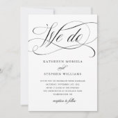 Invitation NOUS FAISONS DE LA Calligraphie Classique (Devant)