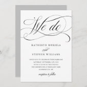 Invitation NOUS FAISONS DE LA Calligraphie Classique (Devant / Derrière)