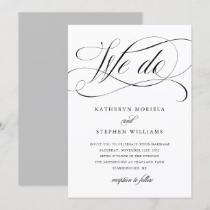 Invitation NOUS FAISONS DE LA Calligraphie Classique