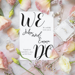 INVITATION NOUS FAISONS DU MARIAGE