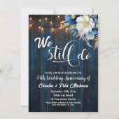 Invitation Nous Faisons Encore 55ème Mariage Anniversaire Des (Devant)