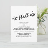 Invitation Nous faisons encore de la calligraphie moderne sim (Debout devant)