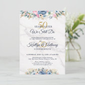 Invitation NOUS FAISONS ENCORE Des réaffirmations de vœux élé (Debout devant)