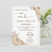 Invitation Nous faisons encore des vœux de renouvellement de  (Debout devant)