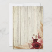 Invitation Nous Faisons Encore Mariage Anniversaire Renouvell (Dos)