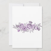 Invitation Nous faisons encore Renouvellement de Voeux de Mar (Dos)