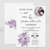 Invitation Nous faisons encore Renouvellement de Voeux de Mar (Devant / Derrière)