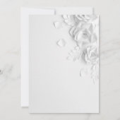 Invitation Nous faisons encore Renouvellement des Voeux de Ma (Dos)