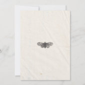 Invitation NOUS FAISONS Fleurs pressées Mariage naturel et si (Dos)