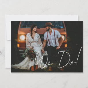 Invitation Nous faisons le Mariage agricole moderne