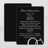 Invitation Nous faisons Mariage (Devant / Derrière)