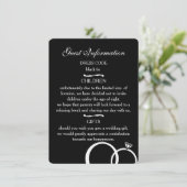 Invitation Nous faisons Mariage (Debout devant)