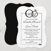 Invitation Nous faisons Mariage (Devant / Derrière)