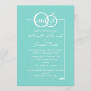 Invitation Nous faisons Mariage