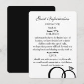 Invitation Nous faisons Mariage (Devant / Derrière)