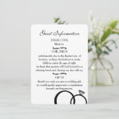 Invitation Nous faisons Mariage (Debout devant)