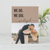 Invitation Nous faisons Nous avons fait Nous sommes partis en (Debout devant)