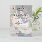 Invitation Nous faisons Partie Deux Mariage 2 Séquence Photo  (Debout devant)