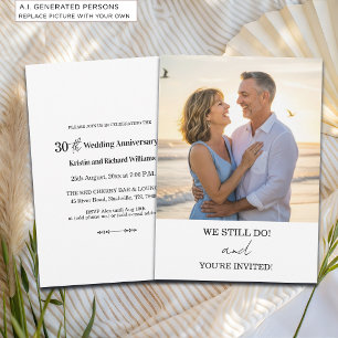 Invitation Nous faisons toujours 30e anniversaire de mariage