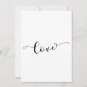 Invitation Nous faisons toujours de la calligraphie moderne,  (Dos)