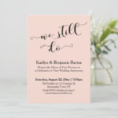 Invitation Nous faisons toujours de la calligraphie moderne,  (Debout devant)