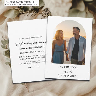 Invitation Nous faisons toujours des photos pour le 20e anniv