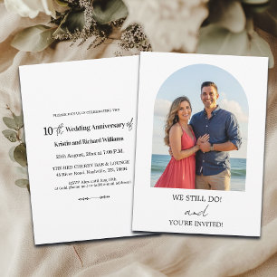 Invitation Nous faisons toujours des photos pour notre 10ème