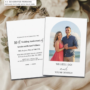 Invitation Nous faisons toujours des photos pour notre 10ème