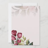 Invitation Nous faisons toujours des vœux de renouvellement d (Dos)