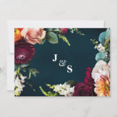 Invitation Nous faisons toujours l'anniversaire de mariage Na (Dos)