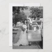 Invitation Nous Faisons Toujours L'Anniversaire Du Mariage BB (Dos)