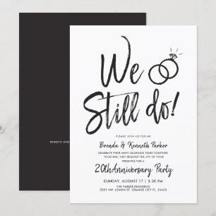 Invitation Nous faisons toujours l'anniversaire   Scénario de