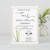 Invitation Nous faisons toujours Renouveler les Vows Mariage  (Debout devant)