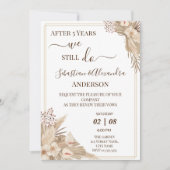 Invitation Nous faisons toujours Renouveler les Vows Mariage (Devant)