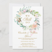 Invitation Nous faisons toujours renouvellement de vœux de ma (Devant)