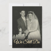 Invitation Nous faisons toujours une photo d'anniversaire de  (Devant)