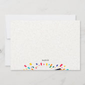 Invitation 'Nous l'avons fait' (Dos)