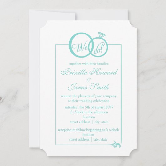 Invitation Nous Le Faisons ! (Devant)