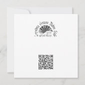 Invitation Nous le faisons - Embrasser un couple sur un pré (Dos)