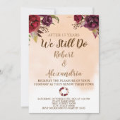 Invitation Nous le faisons toujours | Renouvellement de l'ann (Devant)