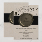 Invitation Nous le faisons toujours | Renouvellement de l'ann (Devant / Derrière)