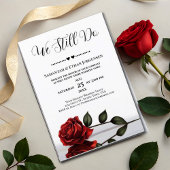 Invitation Nous Le Faisons Toujours ! Un Mariage de renouveau