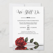 Invitation Nous Le Faisons Toujours ! Un Mariage de renouveau (Devant)