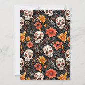 Invitation Nous mourons de fête | Parti d'Halloween Los Muert (Dos)