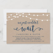 Invitation Nous n'avons tout simplement pas pu attendre, Invi (Devant)
