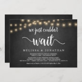 Invitation Nous n'avons tout simplement pas pu attendre, Invi (Devant / Derrière)